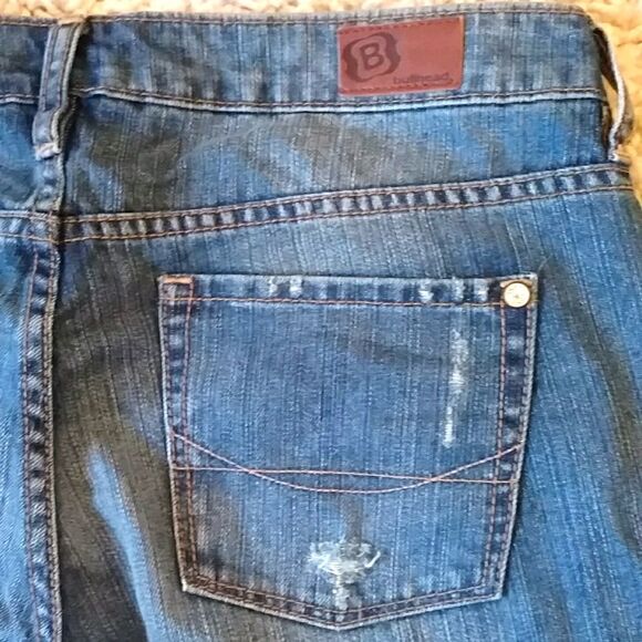 Woman's Laguna B Bootcut Low Rise Jeans sz 1 Reg. 100%Cotton - Picture 6 of 9